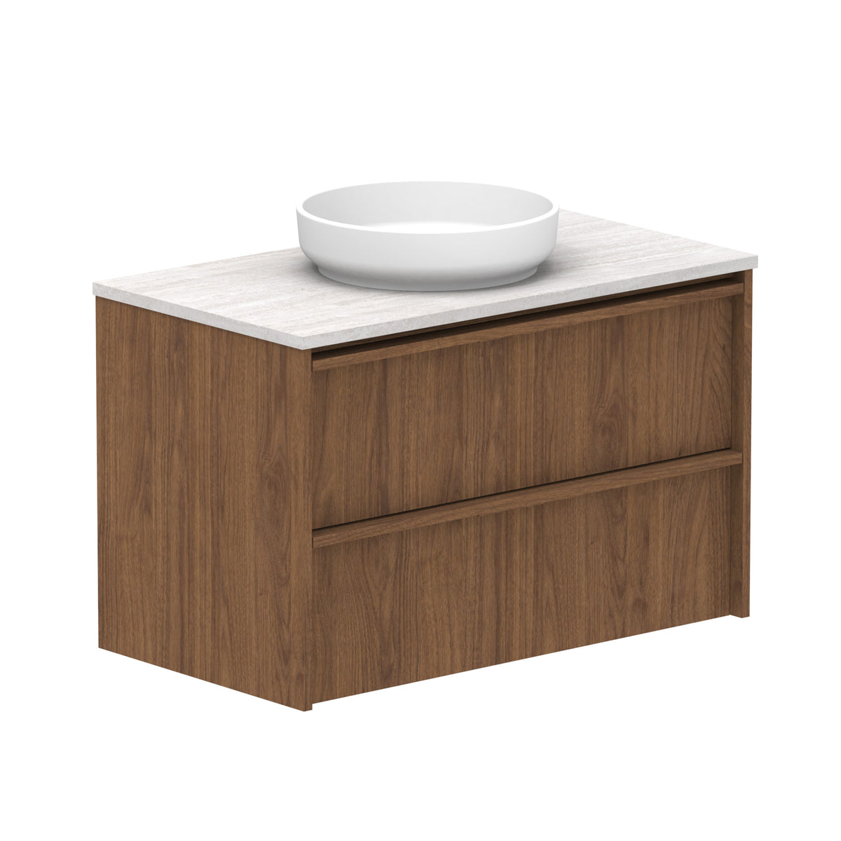 ADP Eli Wall Hung 900mm Single Center Bowl Vanity Cabinet