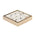 Stainless Steel Tile Insert Floor Waste | 50mm Outlet, Brushed Brass