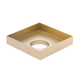 Stainless Steel Tile Insert Floor Waste | 50mm Outlet, Brushed Brass