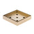 Stainless Steel Tile Insert Floor Waste | 50mm Outlet, Brushed Brass