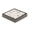 Stainless Steel Tile Insert Floor Waste | 50mm Outlet, Brushed Gunmetal