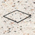 Stainless Steel Tile Insert Floor Waste | 50mm Outlet, Brushed Gunmetal