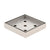 Stainless Steel Tile Insert Floor Waste | 50mm Outlet, Brushed SS Nickel
