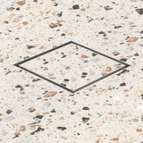 Stainless Steel Tile Insert Floor Waste | 50mm Outlet, Brushed SS Nickel