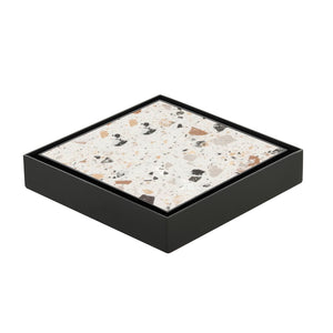 Stainless Steel Tile Insert Floor Waste | 50mm Outlet, Matte Black
