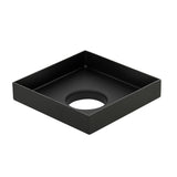 Stainless Steel Tile Insert Floor Waste | 50mm Outlet, Matte Black