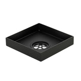 Stainless Steel Tile Insert Floor Waste | 50mm Outlet, Matte Black