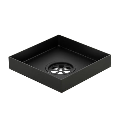 Stainless Steel Tile Insert Floor Waste | 50mm Outlet, Matte Black