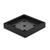Stainless Steel Tile Insert Floor Waste | 50mm Outlet, Matte Black