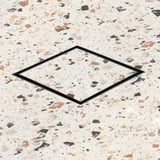 Stainless Steel Tile Insert Floor Waste | 50mm Outlet, Matte Black