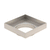 Stainless Steel Tile Insert Floor Waste | 75mm Outlet, Brushed SS Nickel
