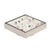 Stainless Steel Tile Insert Floor Waste | 75mm Outlet, Brushed SS Nickel