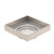 Stainless Steel Tile Insert Floor Waste | 75mm Outlet, Brushed SS Nickel