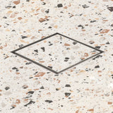 Stainless Steel Tile Insert Floor Waste | 75mm Outlet, Brushed SS Nickel