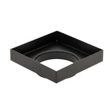 Stainless Steel Tile Insert Floor Waste | 75mm Outlet, Matte Black