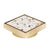 Stainless Steel Tile Insert Floor Waste | 90mm Outlet, Brushed Brass
