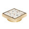 Stainless Steel Tile Insert Floor Waste | 90mm Outlet, Brushed Brass