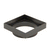 Stainless Steel Tile Insert Floor Waste | 90mm Outlet, Brushed Gunmetal