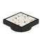 Stainless Steel Tile Insert Floor Waste | 90mm Outlet, Matte Black