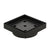 Stainless Steel Tile Insert Floor Waste | 90mm Outlet, Matte Black