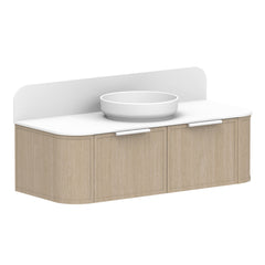 ADP Flo Wall Hung 1200mm Single Center Bowl Vanity Cabinet