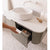 ADP Flo Wall Hung 1200mm Single Center Bowl Vanity Cabinet