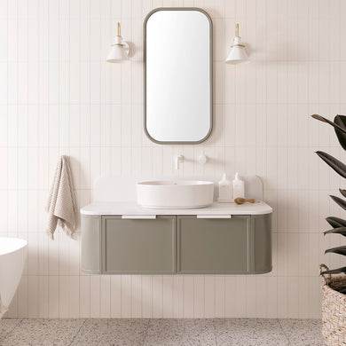 ADP Flo Wall Hung 1200mm Single Center Bowl Vanity Cabinet