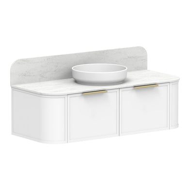 ADP Flo Wall Hung 1200mm Single Center Bowl Vanity Cabinet