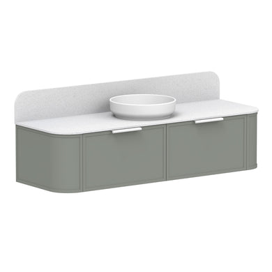 ADP Flo Wall Hung 1500mm Single Center Bowl Vanity Cabinet