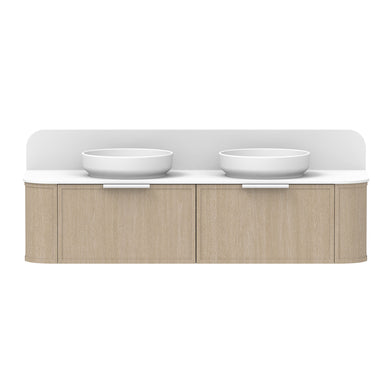 ADP Flo Wall Hung 1500mm Double Bowl Vanity Cabinet