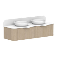 ADP Flo Wall Hung 1500mm Double Bowl Vanity Cabinet