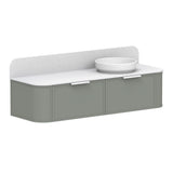 ADP Flo Wall Hung 1500mm Single Right Offset Bowl Vanity Cabinet