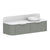 ADP Flo Wall Hung 1500mm Single Right Offset Bowl Vanity Cabinet