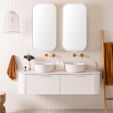 ADP Flo Wall Hung 1500mm Double Bowl Vanity Cabinet