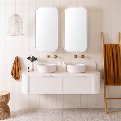 ADP Flo Wall Hung 1500mm Double Bowl Vanity Cabinet
