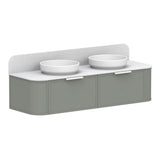 ADP Flo Wall Hung 1500mm Double Bowl Vanity Cabinet