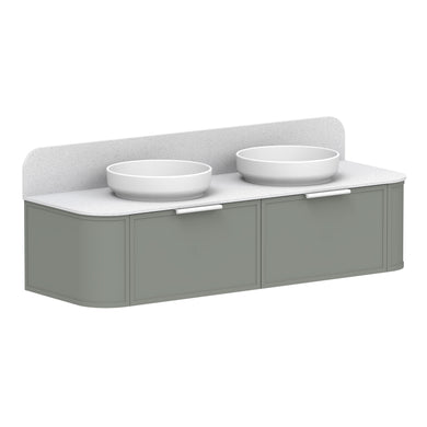 ADP Flo Wall Hung 1500mm Double Bowl Vanity Cabinet