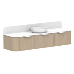 ADP Flo Wall Hung 1800mm Single Center Bowl Vanity Cabinet