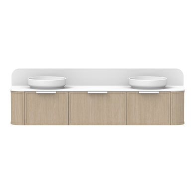 ADP Flo Wall Hung 1800mm Double Bowl Vanity Cabinet