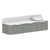 ADP Flo Wall Hung 1800mm Single Right Offset Bowl Vanity Cabinet