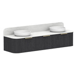 ADP Flo Wall Hung 1800mm Double Bowl Vanity Cabinet