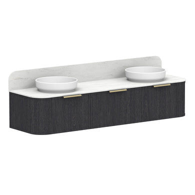 ADP Flo Wall Hung 1800mm Double Bowl Vanity Cabinet