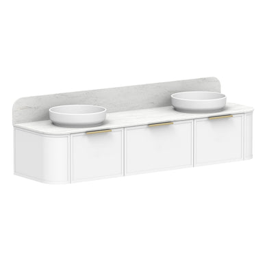 ADP Flo Wall Hung 1800mm Double Bowl Vanity Cabinet