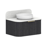 ADP Flo Wall Hung 750mm Single Center Bowl Vanity Cabinet