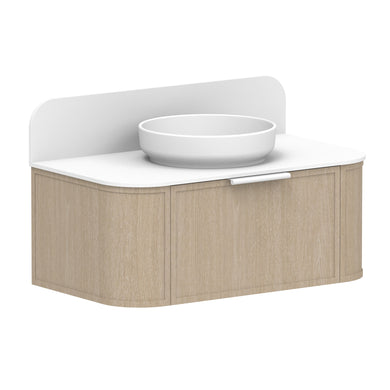 ADP Flo Wall Hung 900mm Single Center Bowl Vanity Cabinet