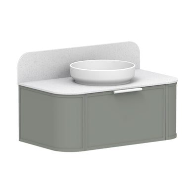 ADP Flo Wall Hung 900mm Single Center Bowl Vanity Cabinet
