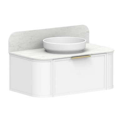 ADP Flo Wall Hung 900mm Single Center Bowl Vanity Cabinet