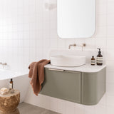 ADP Flo Wall Hung 900mm Single Center Bowl Vanity Cabinet
