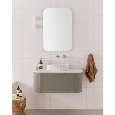 ADP Flo Wall Hung 900mm Single Center Bowl Vanity Cabinet