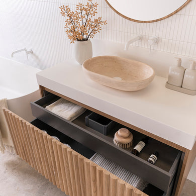 ADP Harper Wall Hung 1135mm Single Center Bowl Vanity Cabinet